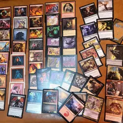 Whole COMMANDER Magic Deck MTG - Raphael DEVILS DEMONS MERCENARIES Tribes Rares - Image 2