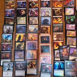 Whole COMMANDER Magic Deck MTG - Raphael DEVILS DEMONS MERCENARIES Tribes Rares - Image 3