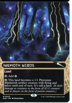 2025 Magic the Gathering Inkmoth Nexus Land Borderless Near Mint - Image 1
