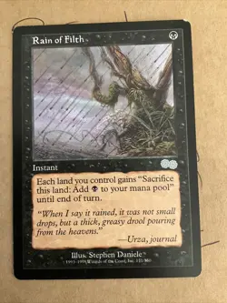 MTG Rain of Filth Urza's Saga 151/335 Regular Uncommon - Image 1
