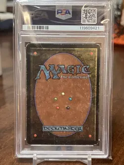 MTG Magic the Gathering Savannah Beta Rare PSA 2 - Image 2
