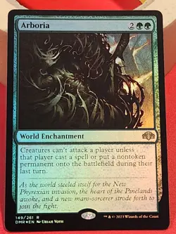 MTG Arboria Dominaria Remastered 149/261 HOLO Rare NM - Image 1