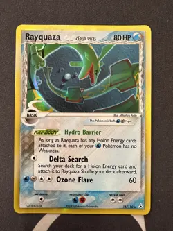 Rayquaza (Delta Species) - 16/110 - Pokemon TCG Ex Holon Phantoms Holo Card 2006 - Image 1
