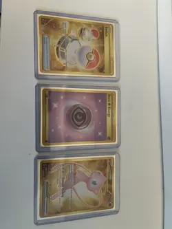 Pokemon TCG Mew EX / Switch / And Basic Energy (GOLD 151 /3 Lot Cards) English - Image 1