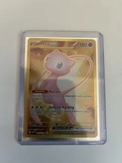 Pokemon TCG Mew EX / Switch / And Basic Energy (GOLD 151 /3 Lot Cards) English - Image 4