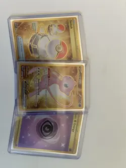 Pokemon TCG Mew EX / Switch / And Basic Energy (GOLD 151 /3 Lot Cards) English - Image 5