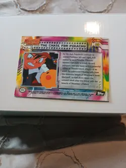 Pokemon Vintage The Chase For Pikachu #28 Texture Foil Rare Black Label LP/EX - Image 2