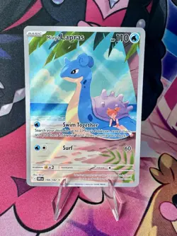 Misty's Lapras 194/182 Sv10: Destined Rivals Illustration Rare Pokemon TCG NM - Image 1