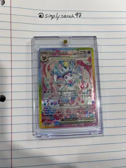2025 Pokemon Sylveon ex Special Illustration Rare 156/131 Prismatic Evolutions - Image 1