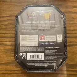 Pokemon TCG 25th Anniversary Celebrations Tin Lance’s Charizard V Sealed - Image 3