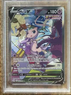 Pokemon Fusion Strike Mew V Full Art Alternate Rare 251/264 PSA 10 Gem Mint - Image 3