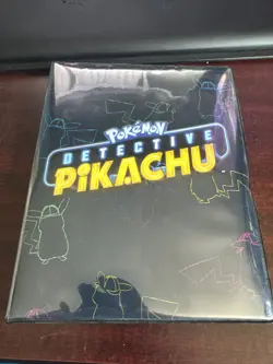 Pokemon Detective Pikachu 4-pocket Ultra-Pro Binder TCG - used - Image 1