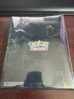 Pokemon Detective Pikachu 4-pocket Ultra-Pro Binder TCG - used - Image 2
