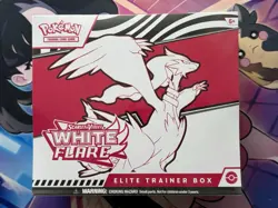 Pokemon TCG: Scarlet & Violet - WHITE FLARE Elite Trainer Box FACTORY SEALED ETB - Image 1