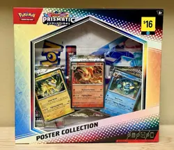 Pokemon TCG S&V 3 Prismatic Evolutions Booster Packs - Poster Box - Sealed DG - Image 1