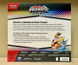 Pokemon TCG S&V 3 Prismatic Evolutions Booster Packs - Poster Box - Sealed DG - Image 2