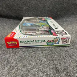 POKEMON Scarlet & Violet 151 Blooming Waters Premium Collection, Sealed, Wear - Image 5