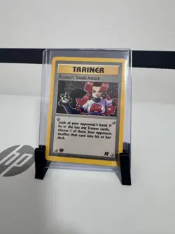 Pokemon TCG Rocket’s Sneak Attack 1st Edition 72/82 Team Rocket Rare Near Mint - Image 2
