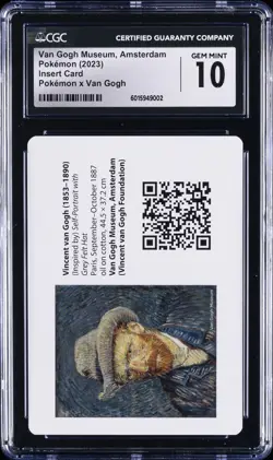 2023 POKEMON VAN GOGH MUSEUM, AMSTERDAM CGC 10 GEM MINT - Image 1