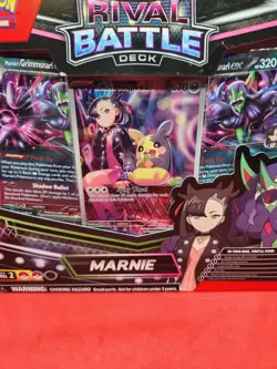 Pokemon TCG Rival Battle Deck Marnie Promo Box - Marnie's Morpeko - Sealed - Image 2