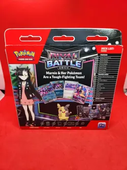 Pokemon TCG Rival Battle Deck Marnie Promo Box - Marnie's Morpeko - Sealed - Image 4