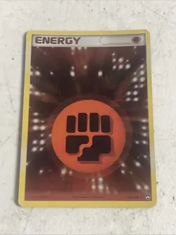 Pokemon TCG - Fighting Energy 108/108 Holo EX Power Keepers - Image 1