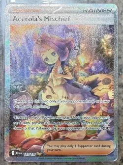 Pokemon Mega Evolution Acerola's Mischief SIR 183/132 - Image 2