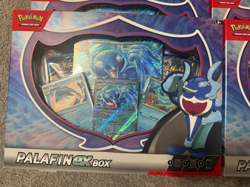 NEW Pokemon TCG Palafin ex Box w 4 Booster Packs + 3 Promos - Lot of 6 - Case - Image 2