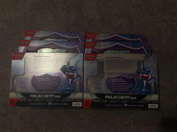 NEW Pokemon TCG Palafin ex Box w 4 Booster Packs + 3 Promos - Lot of 6 - Case - Image 3