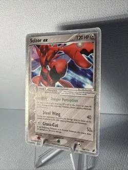 Pokemon Scizor ex 108/115 Unseen Forces Holo Light Play See Photos - Image 2