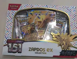 Pokemon 151 Zapdos EX Collection Box - Image 1