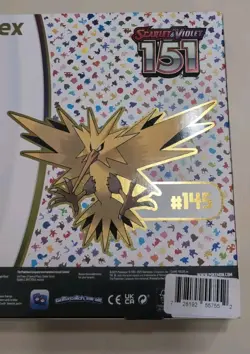 Pokemon 151 Zapdos EX Collection Box - Image 2