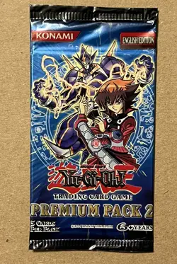 Yugioh Premium Pack 2 Booster Pack Factory Sealed English Unweighed - Image 1