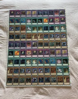 YuGiOh! Destiny Heroes Uncut Sheet Common - Error Misprint 1st Edition LEHD - Image 1