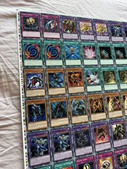 YuGiOh! Destiny Heroes Uncut Sheet Common - Error Misprint 1st Edition LEHD - Image 3