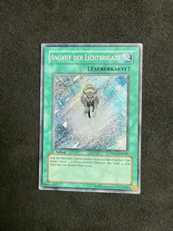 Yu-Gi-Oh Angriff Der Lichtbrigade TDGS-DE089 1. Auflage Secret Rare NM- - Image 1