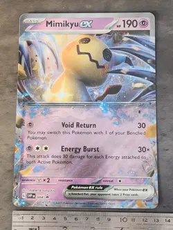 Mimikyu EX - JUMBO CARD Black Star Promo SVP en 004 - Pokemon - Image 1