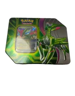 Pokemon Trading Card Game Paradox Clash Iron Leaves ex tin Sealed - Image 4