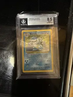 HOLO Venusaur 15/102 & Blastoise 2/102 1999 Pokemon Base Set Cards BGS 8.5 - Image 3