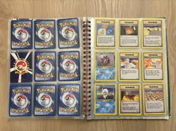 Pokemon TCG WOTC Vintage Cards in binder including holos and rares - Image 5