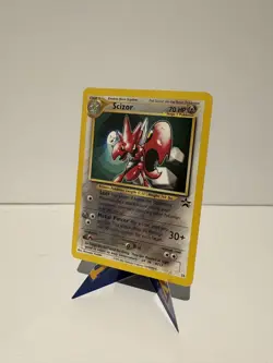 Scizor 33 Black Star Promo WOTC Pokemon Card LP - Image 1