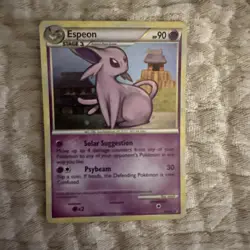 Espeon Non Holo 2/90 HGSS Undaunted Pokemon Card EXC NM - Image 1