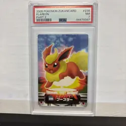 2005 Pokemon Advanced Generation Zukan Card Flareon #238 PSA 7 - Image 1