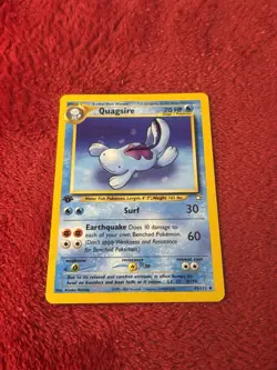 Quagsire 45/111 Neo Genesis Regular 1st Edition Wotc Pokemon Card Lp - Image 1