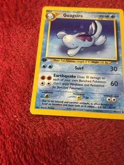 Quagsire 45/111 Neo Genesis Regular 1st Edition Wotc Pokemon Card Lp - Image 3