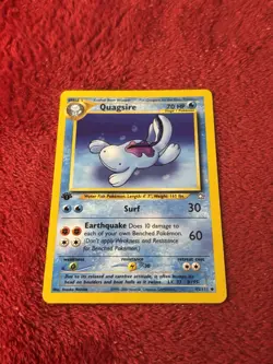 Quagsire 45/111 Neo Genesis Regular 1st Edition Wotc Pokemon Card Lp - Image 5