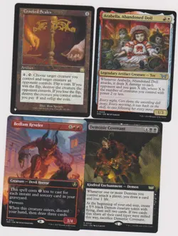 HUMAN-CREATURE DECK 40X CARDS MTG MAGIC N-MINT UNPLAYED A11 FOILS, RARES, SHOWCA - Image 1