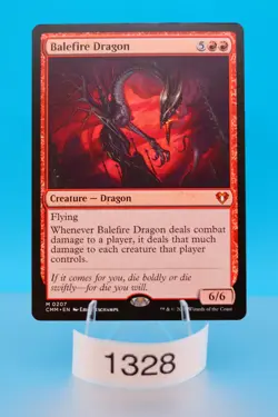 MTG Balefire Dragon Commander Masters Regular #207 - Image 1