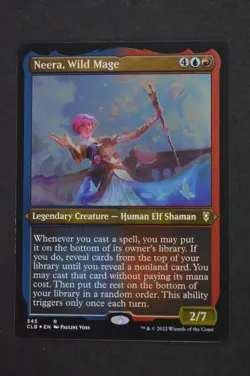 Magic The Gathering: Neera Wild Mage - FOIL Rare - CLB - NM MTG Unplayed - Image 1