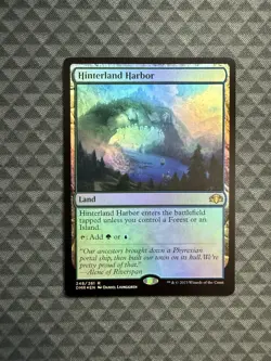 MTG Hinterland Harbor #248/261 Foil Rare Dominaria Remastered (DMR) - Image 1